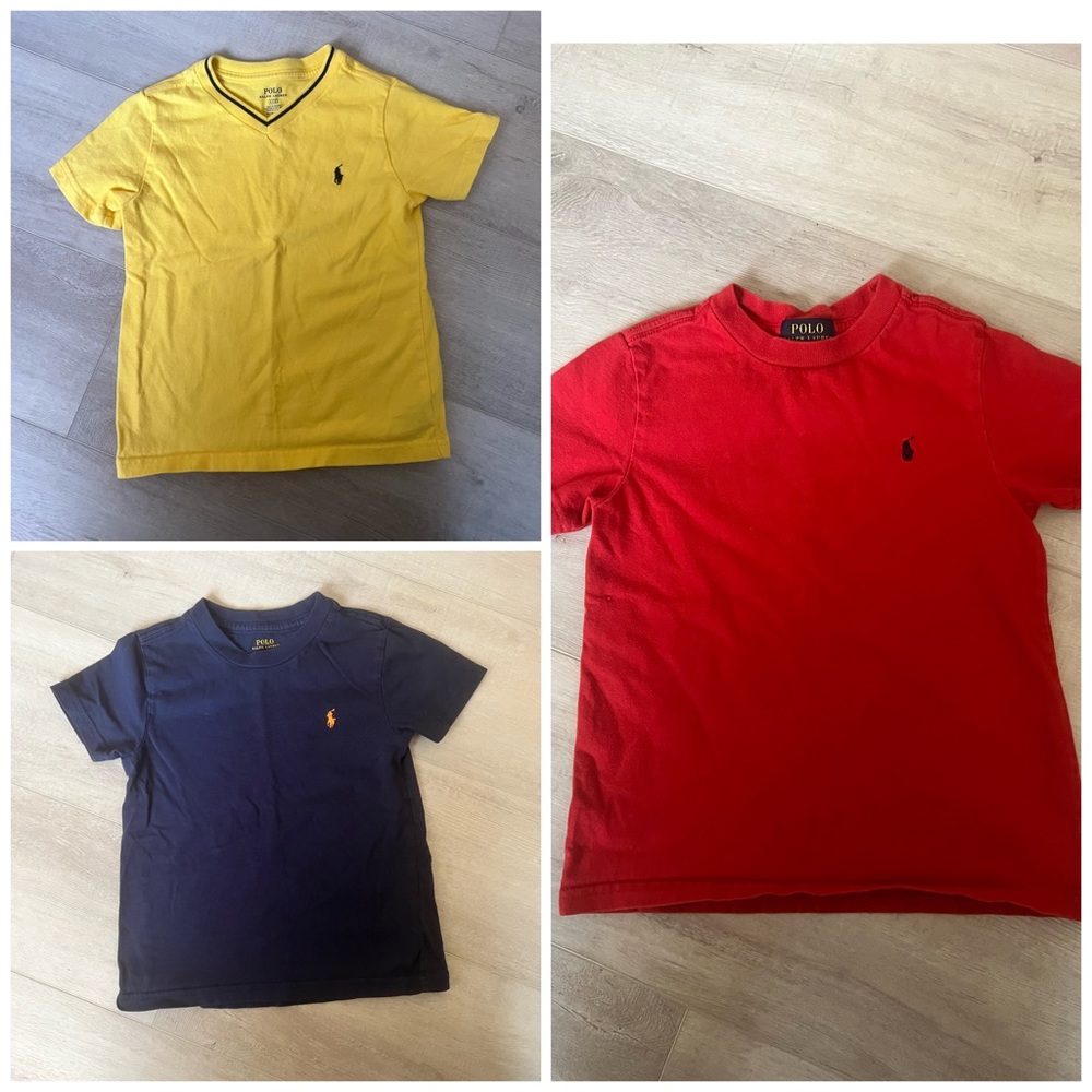 3 Ralph Lauren Boys Shirts